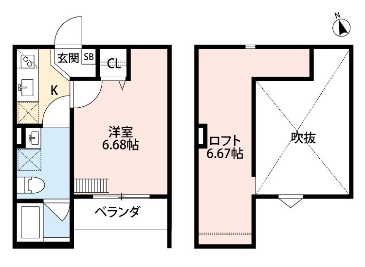 Grande Mare 堺東の間取り