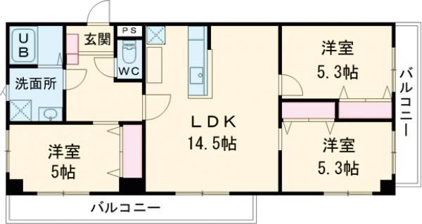 ステージ・Ｆの間取り