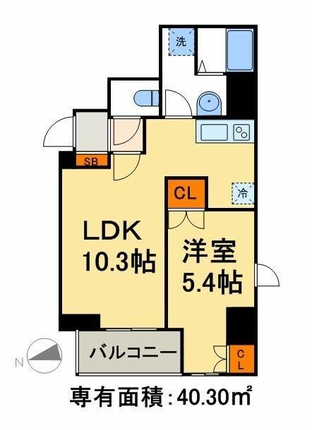 ＡＸＩＡ日本橋茅場町の間取り