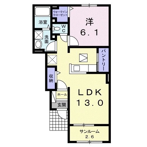 Ｒ’Ｓ－III　Ａの間取り