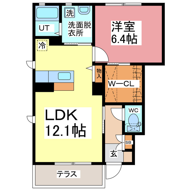 マースICD棟の間取り