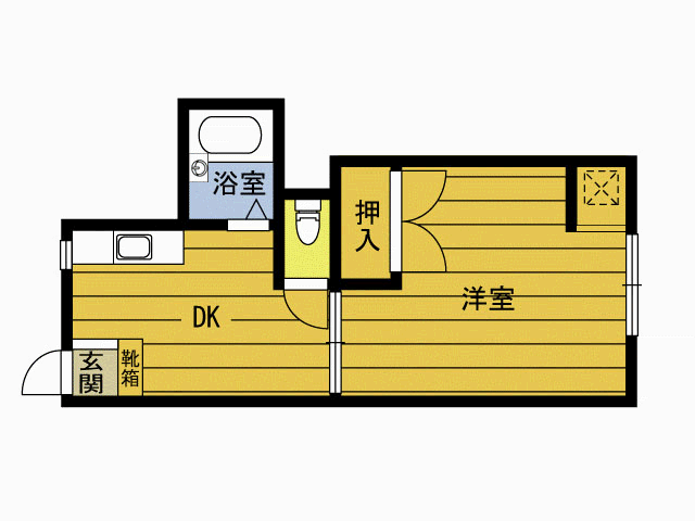 パークヒルズ南太平寺IIの間取り