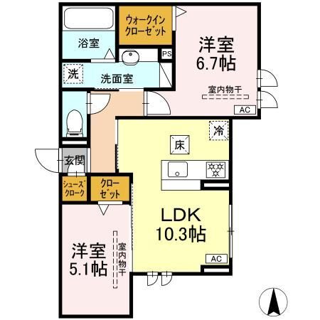 フィグティーの間取り