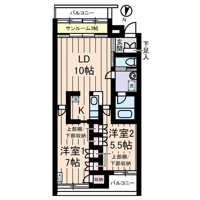 ドルフＥＡＳＴの間取り