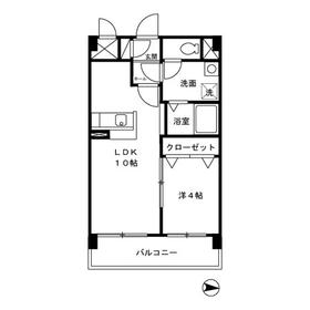 スカイシャトレ原町の間取り