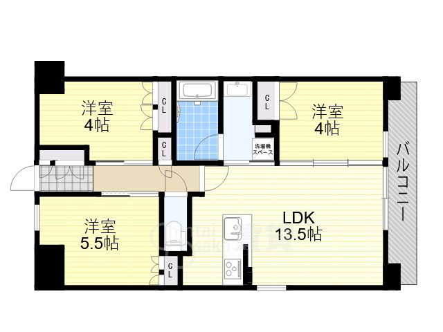 アーバンパーク淡路の間取り