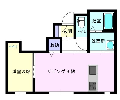 ドルチェ・ヴィータ鹿島Cの間取り