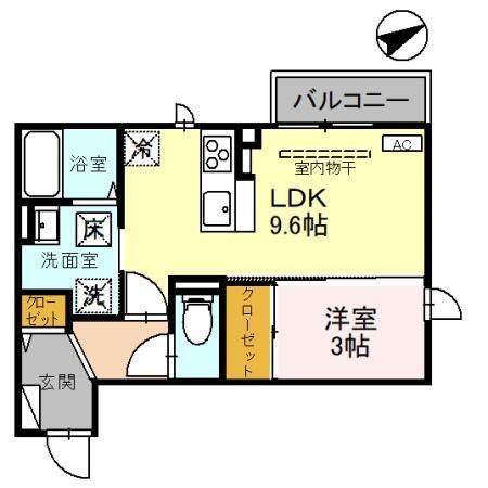 イル　ハリスの間取り