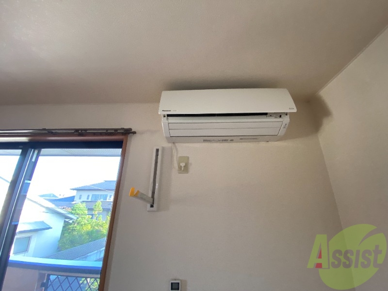 その他設備　エアコン設備、夏は涼しく、冬は暖かいですね！