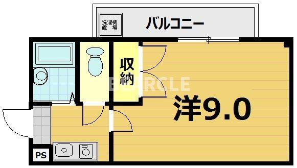 サキゾーメゾン竹鼻の間取り