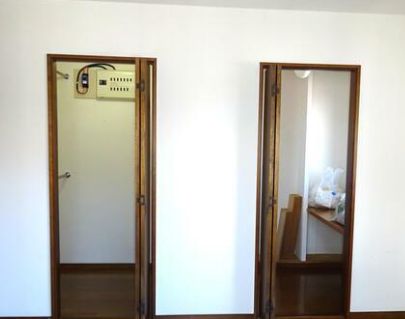 収納　たっぷりとした収納スペースです