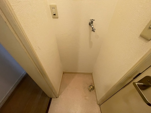 洗面設備　室内洗濯機置き場