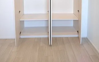 収納　収納があります