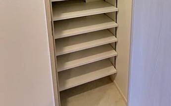 玄関　ゆったりとした玄関です