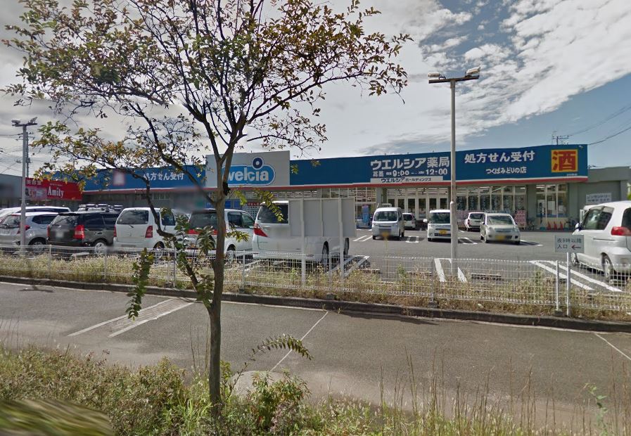 ドラックストア　ウエルシア つくばみどりの店（ドラッグストア）まで146m