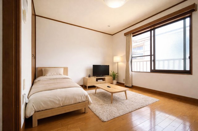 居室・リビング　家具配置イメージ画像です。