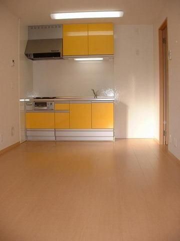 キッチン　２口ガスコンロ対応