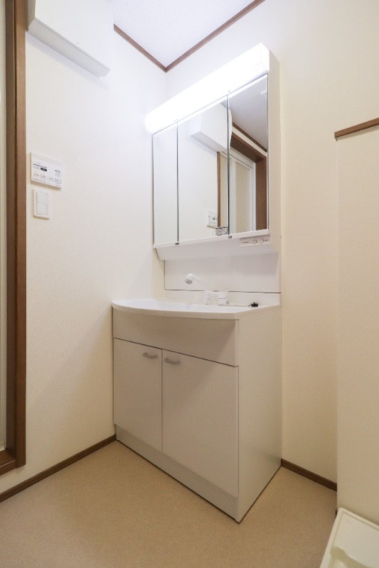 洗面設備　図面と現状に相違がある場合には現状を優先