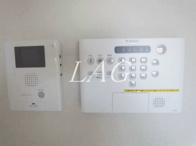 セキュリティ　モニター付きインターフォンです。