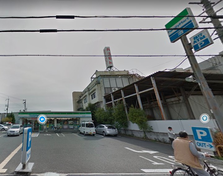 コンビニ　ファミリーマート 豊中大黒町店（コンビニ）まで589m