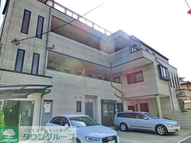 建物外観　重厚な鉄骨造マンションです