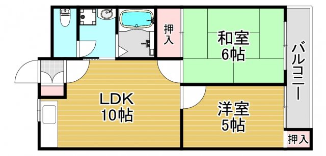 セピアハイツの間取り写真