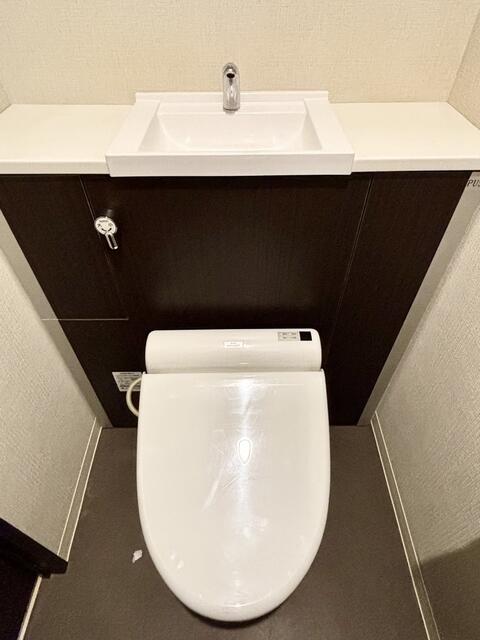 ＪＲ中央線 大久保駅 徒歩5分 6階建 築14年のトイレ写真