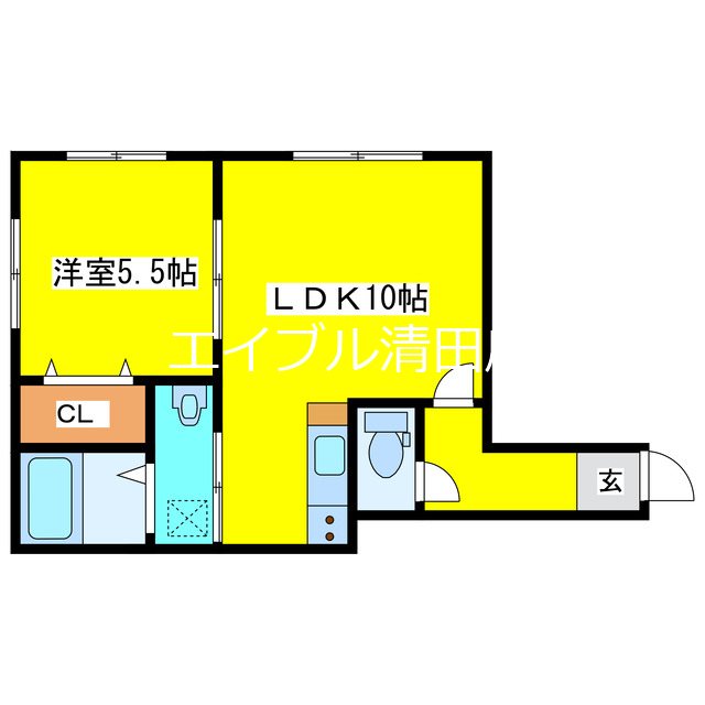 シェラトン北広島の間取り写真