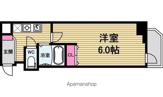 ブリリアントコート農人橋の間取り写真