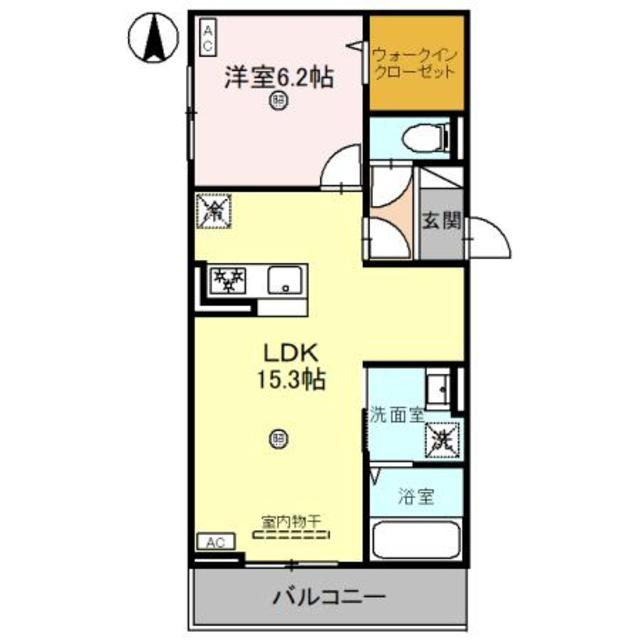 エコメゾンぴかりの間取り写真