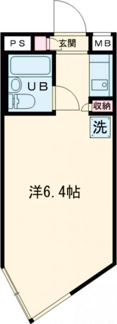 エスポワール中目黒の間取り写真
