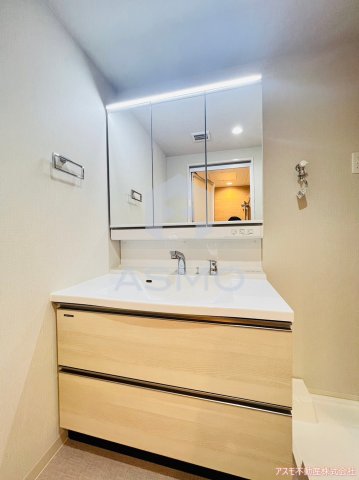 洗面設備　同マンション別部屋参考写真