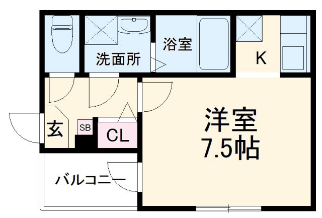 ハーモニーテラス大久手町の間取り写真