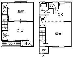 ドリームハウスの間取り