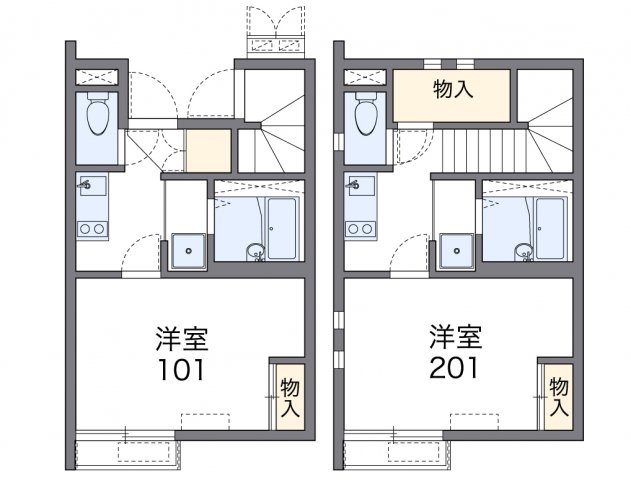 レオネクストかのんBの間取り