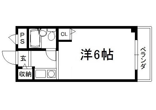 ビレッタ七瀬川の間取り