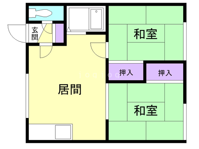 ホワイトハウスの間取り