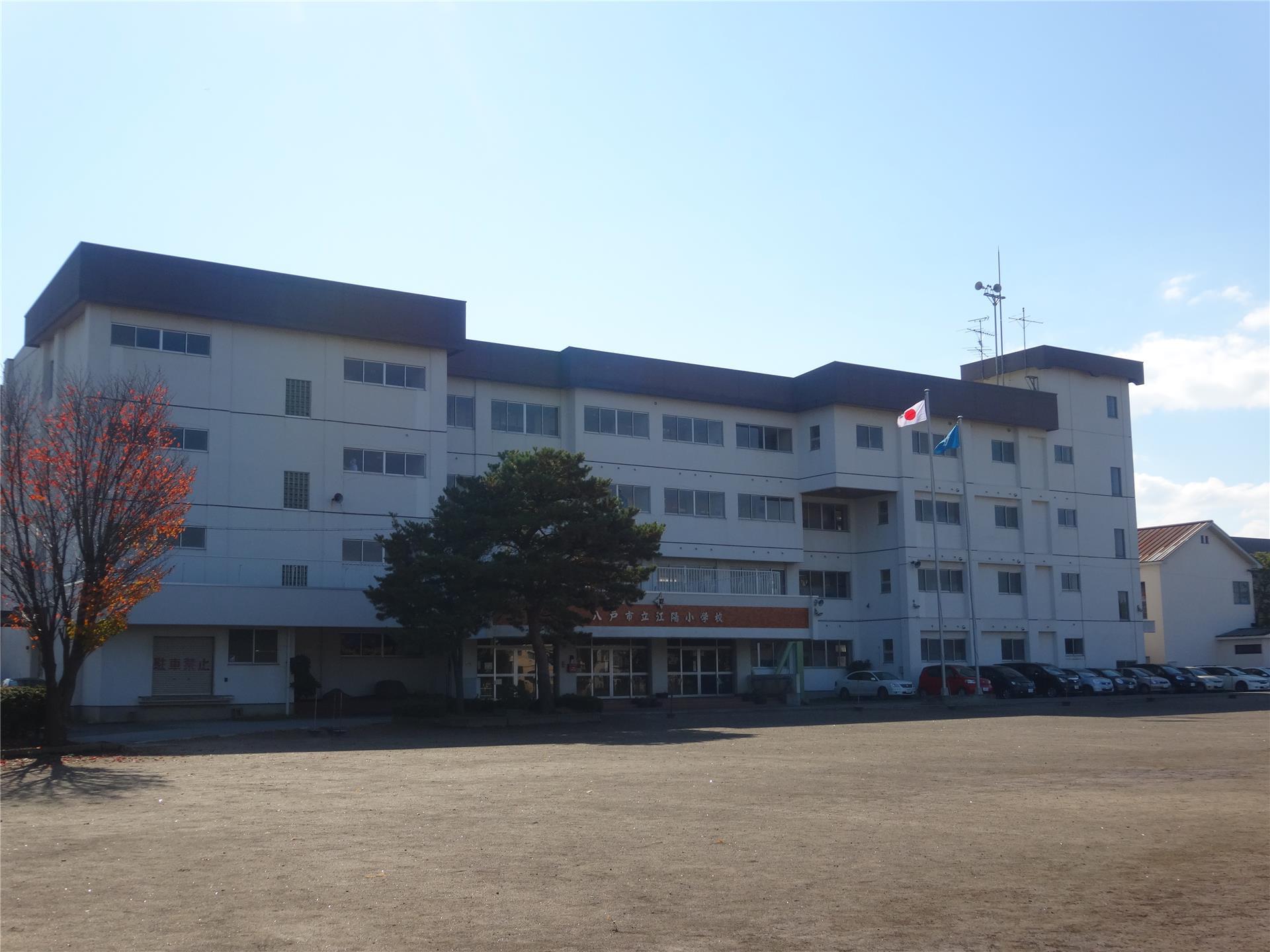 小学校　八戸市立江陽小学校（小学校）まで993m