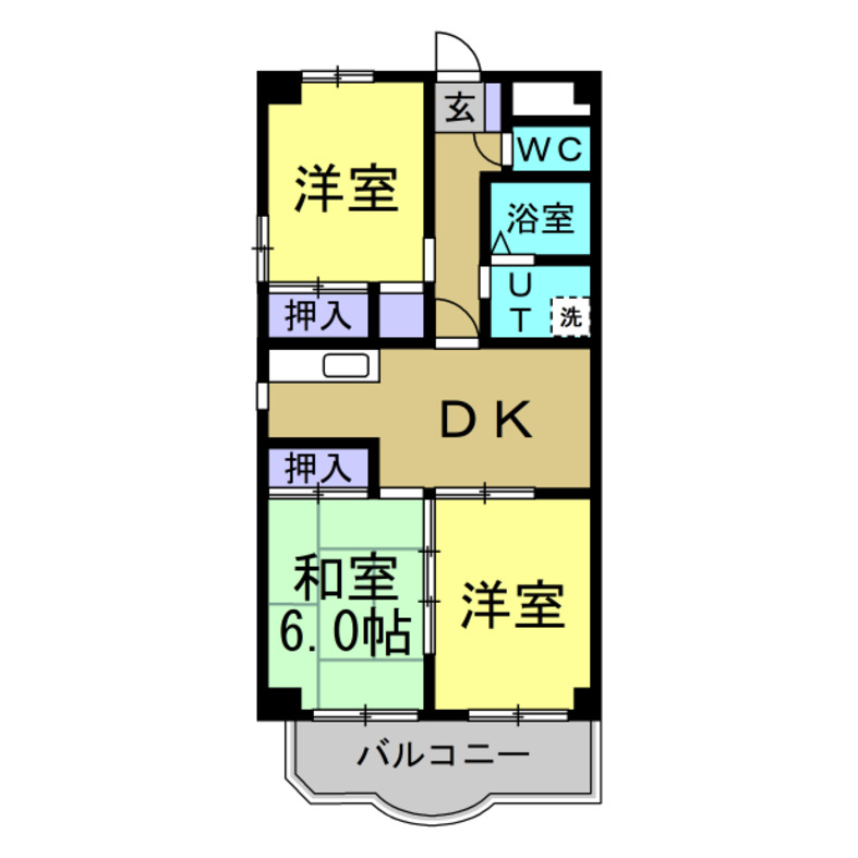 エクセレントコートの間取り