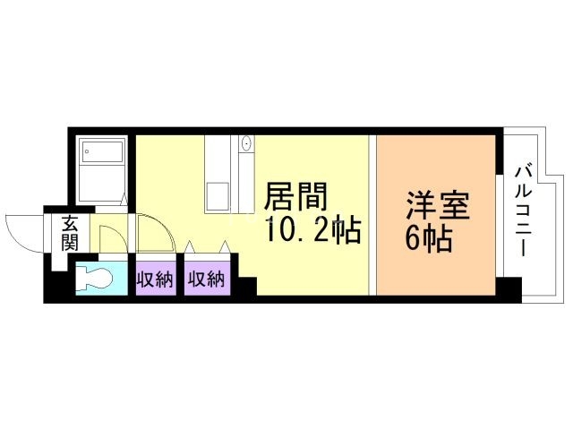 エクシード花園の間取り