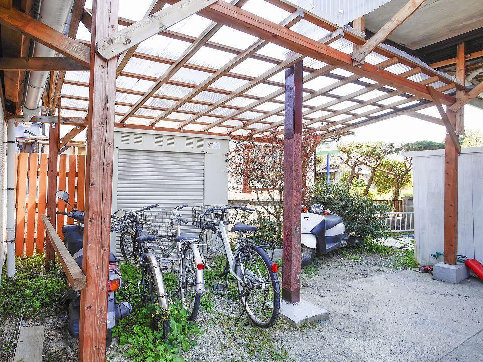 ロビー　駐輪スペース