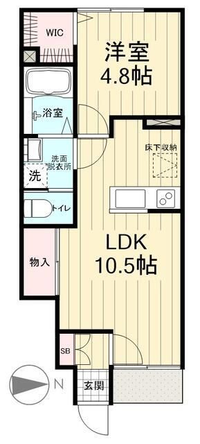 イーストアイリスの間取り