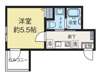 West Crystalの間取り