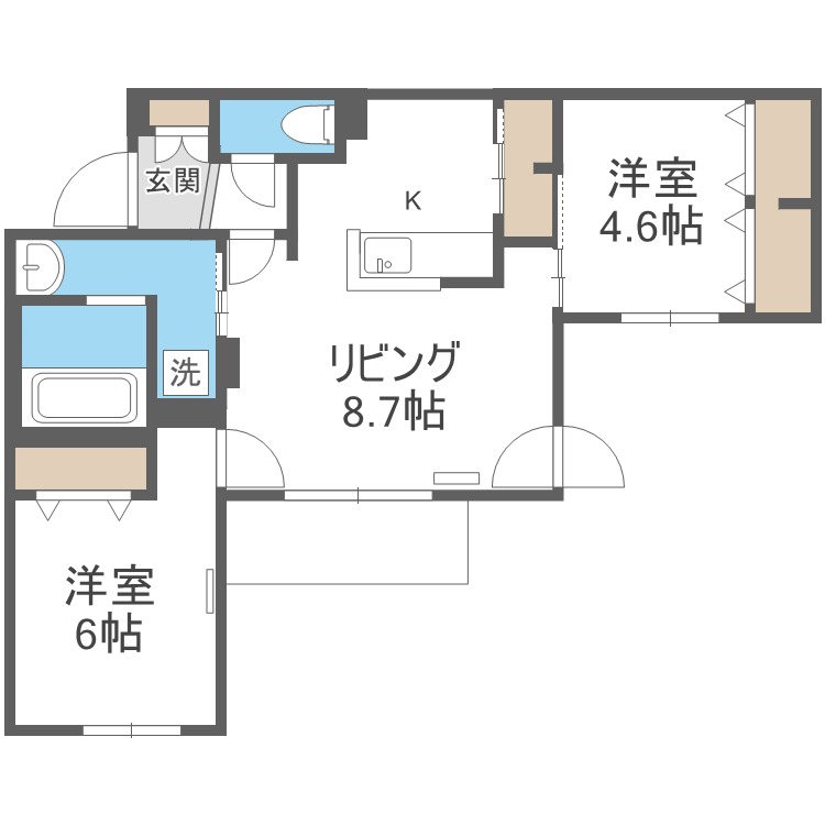 Ｍｅｓｉｇ　Ｇｒｅｅｎの間取り