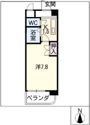 ファミール森橋の間取り