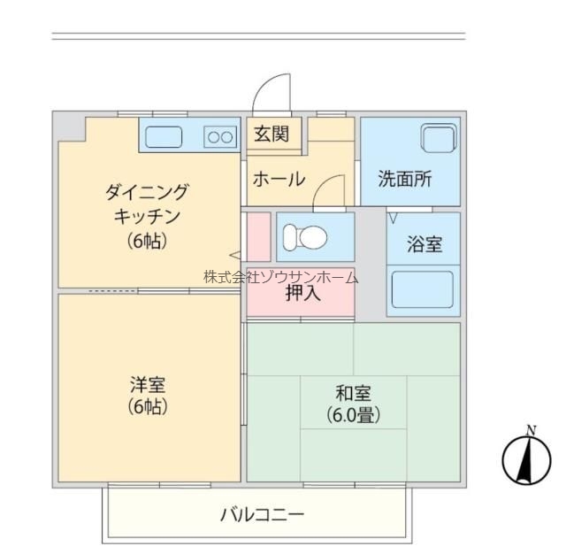 ハートランド新山の間取り