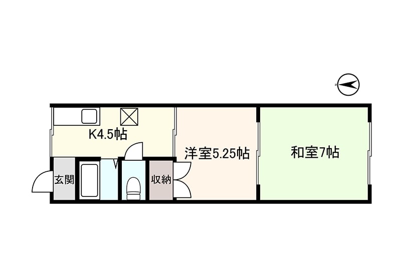 ティストニーIの間取り