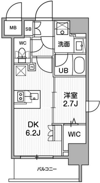 シーフォルム木場の間取り