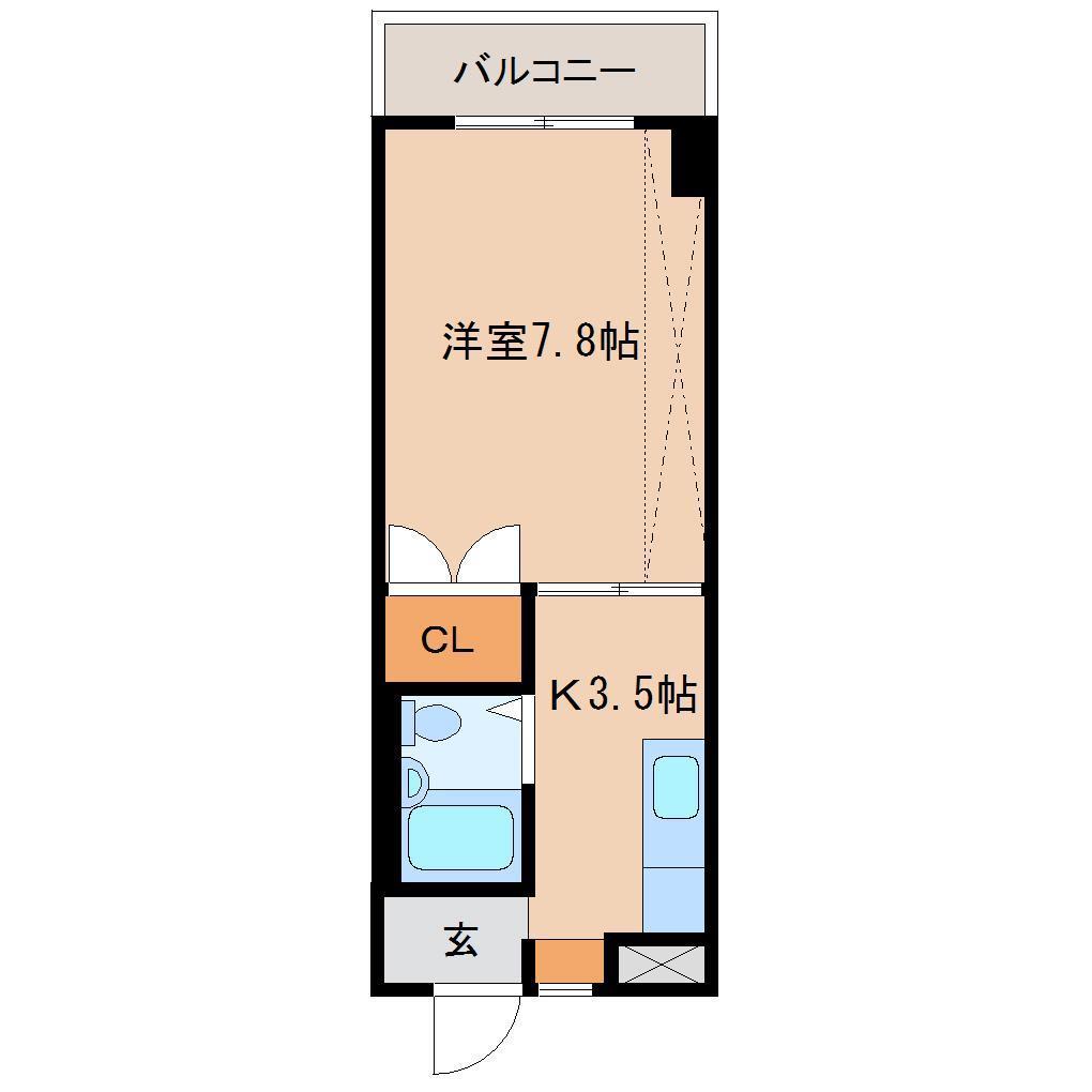 ＶＩＶＲＥ鶴島の間取り