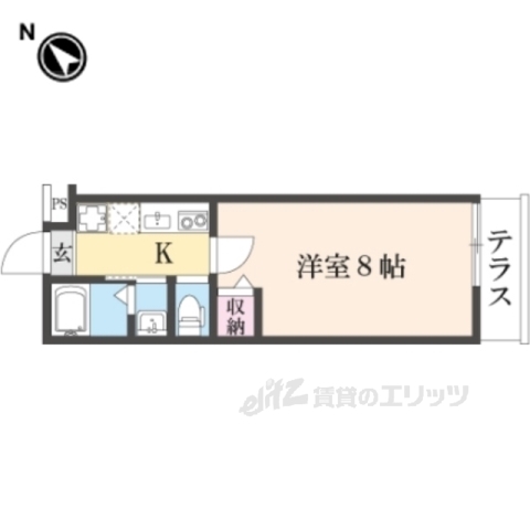 フォルトゥーナ鷹峯の間取り